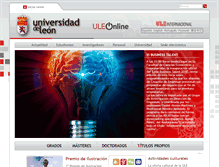 Tablet Screenshot of cornon.unileon.es