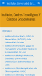 Mobile Screenshot of institutos.unileon.es