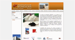 Desktop Screenshot of institutobiomedicina.unileon.es