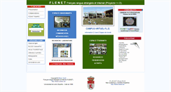 Desktop Screenshot of flenet.unileon.es