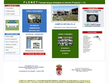 Tablet Screenshot of flenet.unileon.es